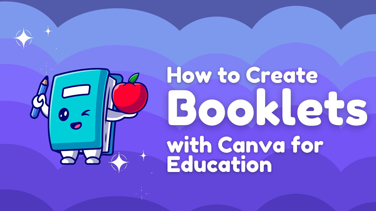 Print Shop Booklet Tutorial with Canva for Education - YouTube