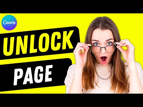 How to UNLOCK a Page in Canva — Quick Guide - YouTube