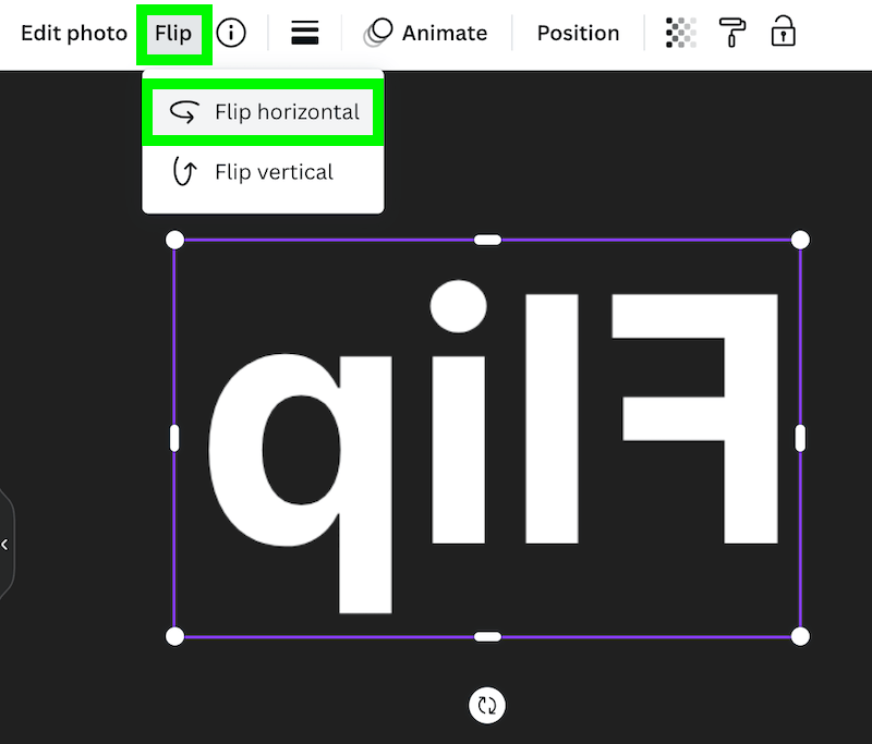 2 Easy Ways To Flip Or Mirror Text In Canva