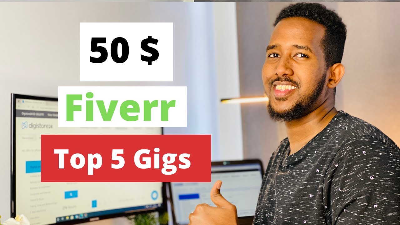 Top 5 Best Fiverr Gigs To Sell YouTube