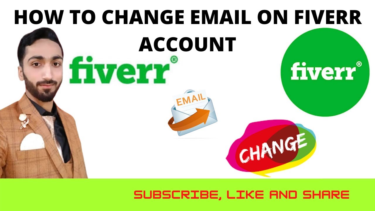 How to change email of fiverr account Fiverr email change How to