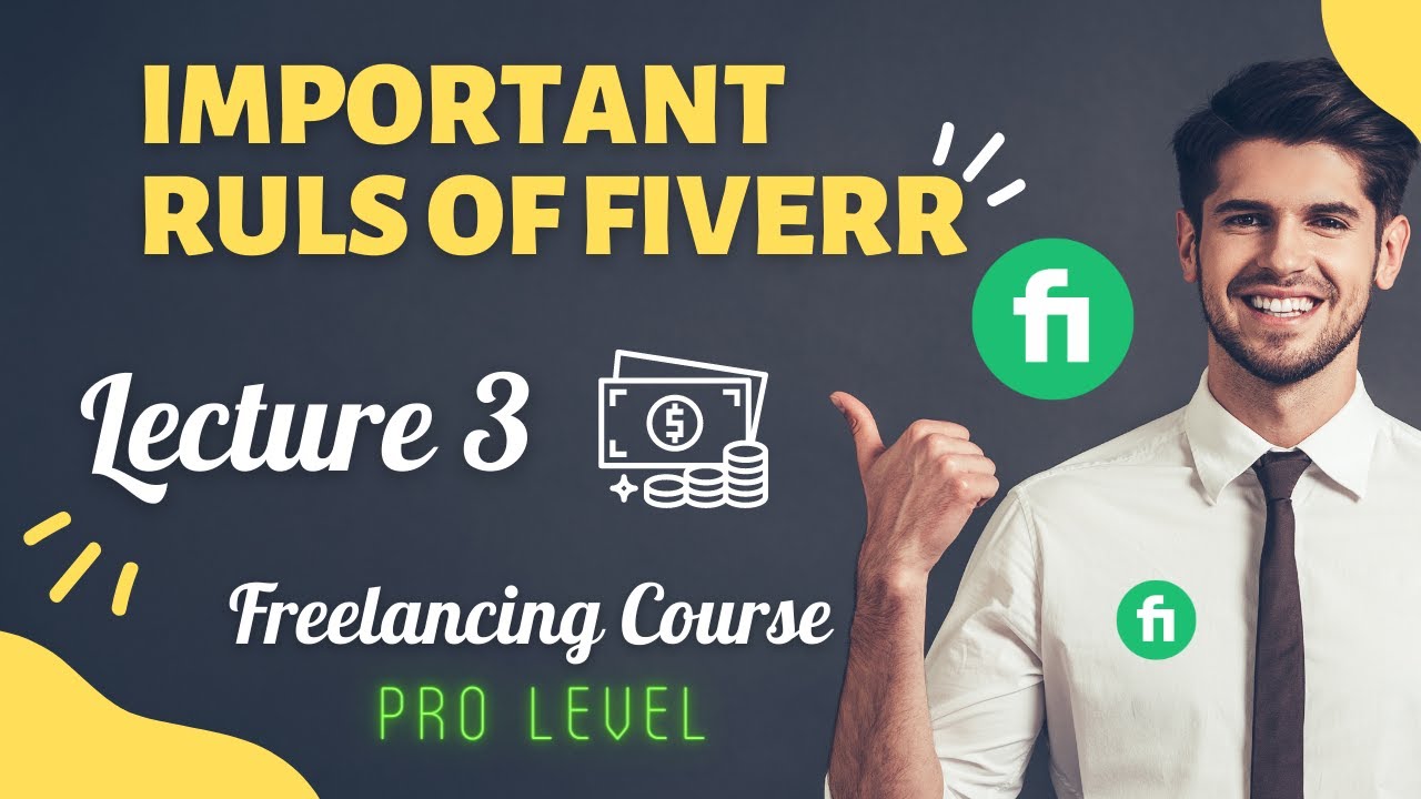 Important Rules of Fiverrcom TOS Fiverr Training Lecture 3 YouTube