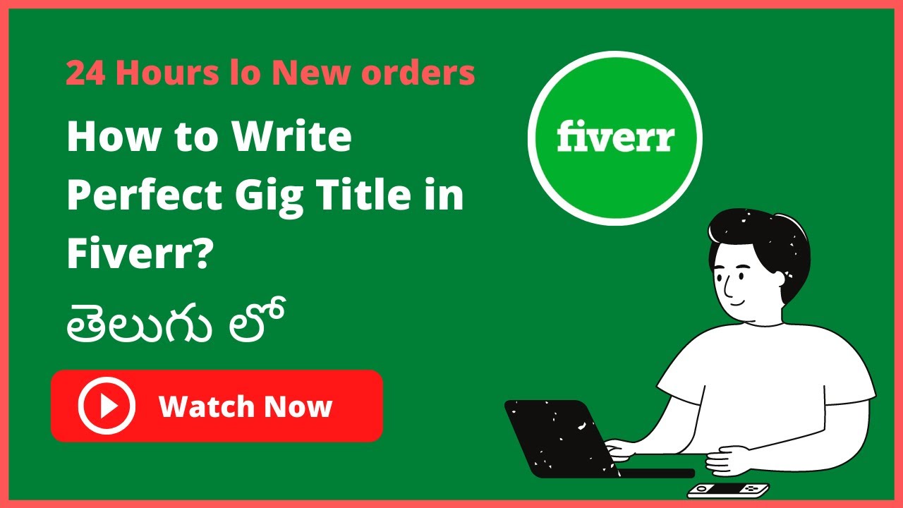 How to write Perfect Fiverr Gig Title to get orders as beginner YouTube