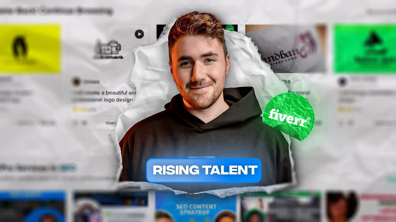 How I Became Rising Talent on Fiverr in 1 Week YouTube