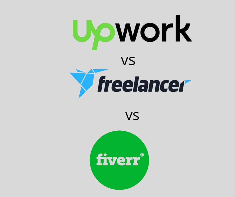 Upwork vs Fiverr vs Freelancer