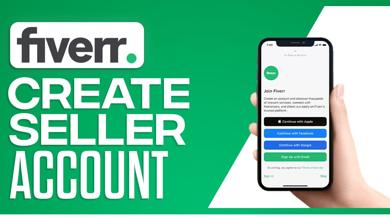 How To Create A Fiverr Seller Account In 2024 StepByStep YouTube
