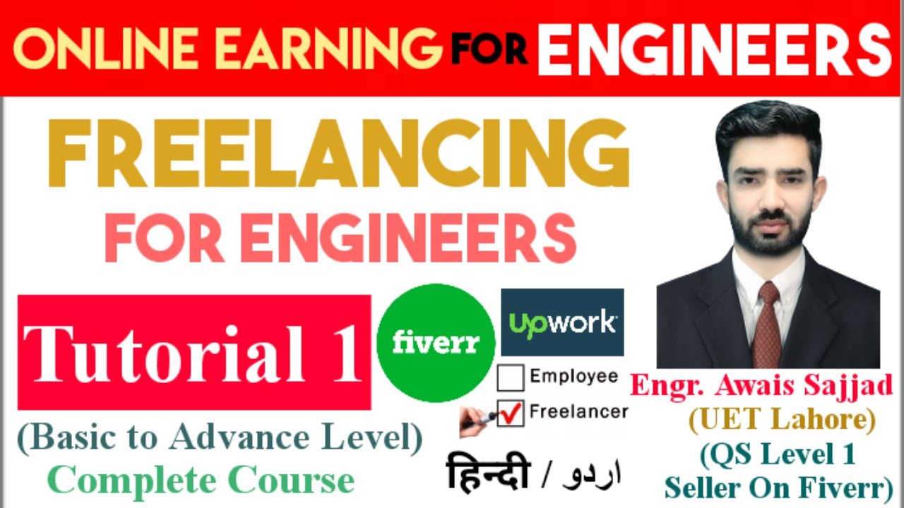 Freelancing For Engineers Tutorial 1 Fiverr Complete Course Online