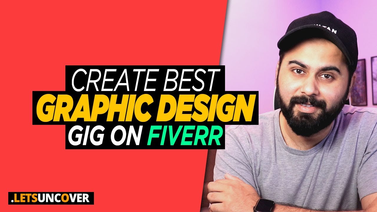 Create Best Graphic Design Gig on Fiverr Step by Step in 20 Minutes