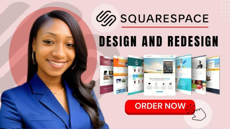 I will squarespace website design squarespace website redesign squarespace website