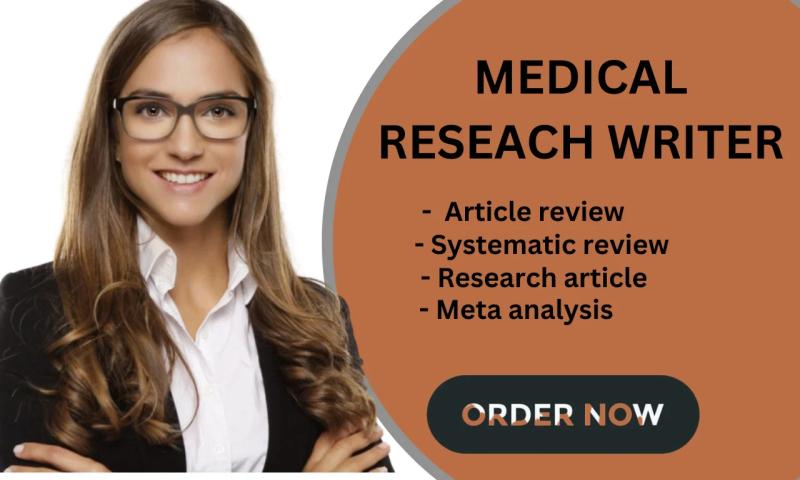 I will provide medical manuscript writing, case report, and article review