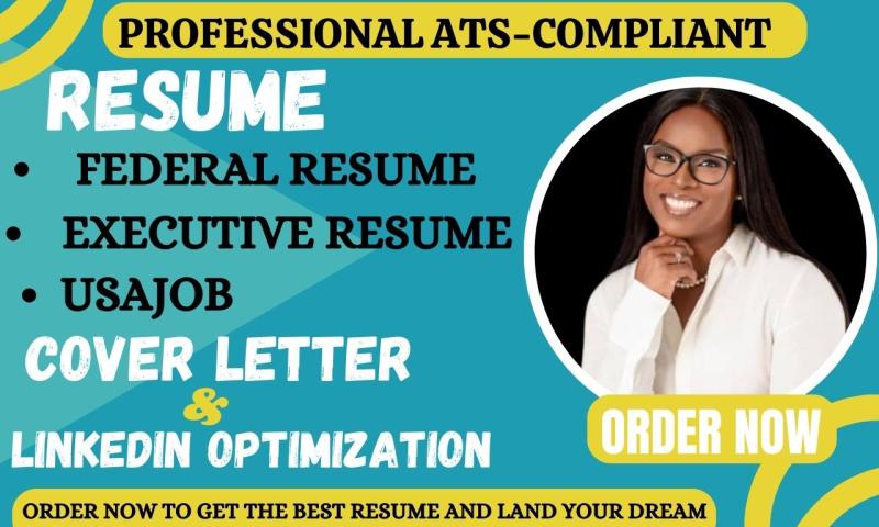 I will craft a federal resume designed to secure interviews