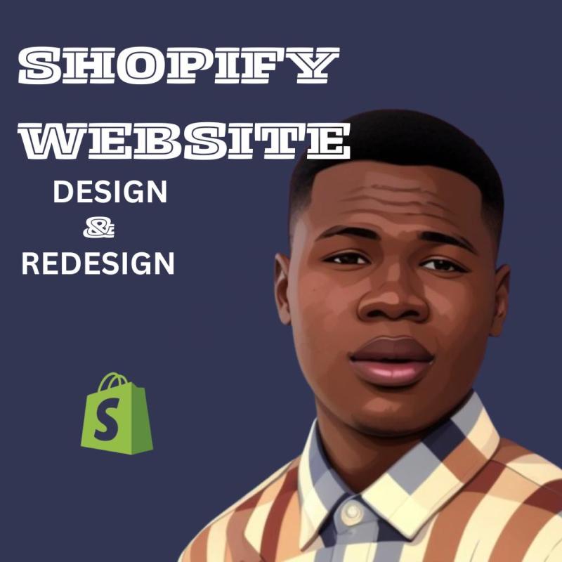 I will create Shopify website design, Shopify website redesign, Shopify store design
