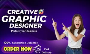 I will be your social media designer and creative designer