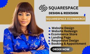 I will squarespace website design squarespace website redesign squarespace design
