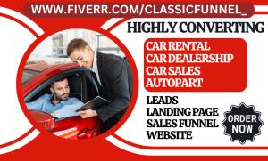 Generate Car Rental, Car Dealership, Autopart, Car Sales, Automotive Leads Web