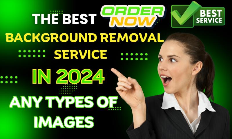 I will do any types of image background removal white, transparent
