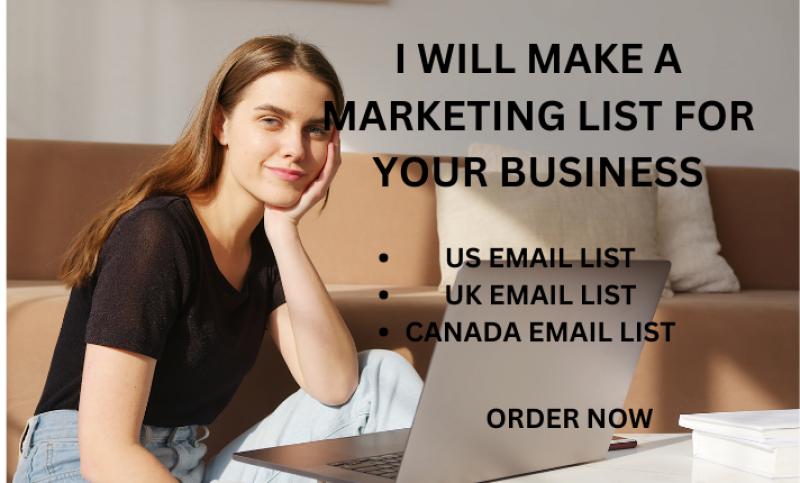 I will provide active email list niche for email marketing