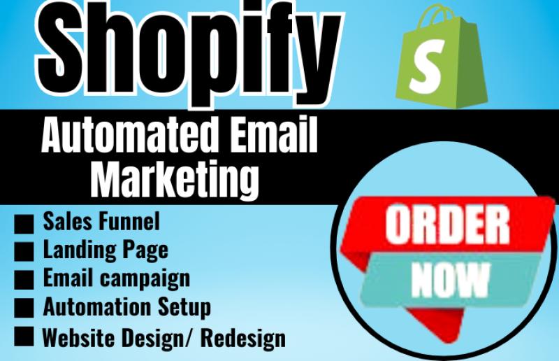 I will effective klaviyo email marketing,shopify email marketing,landing page,campaign