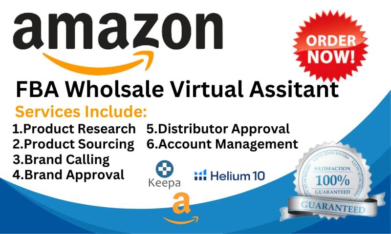 I Will Be Your Amazon Account Manager and Virtual Assistant