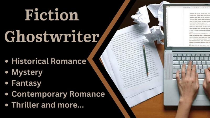 I will write contemporary romance novella as a historical romance writer and fiction ghostwriter