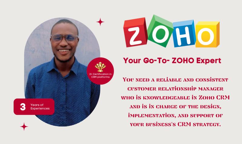 Be Your Zoho Expert: Zoho CRM, Zoho Campaign, Zoho Form, Zoho Site