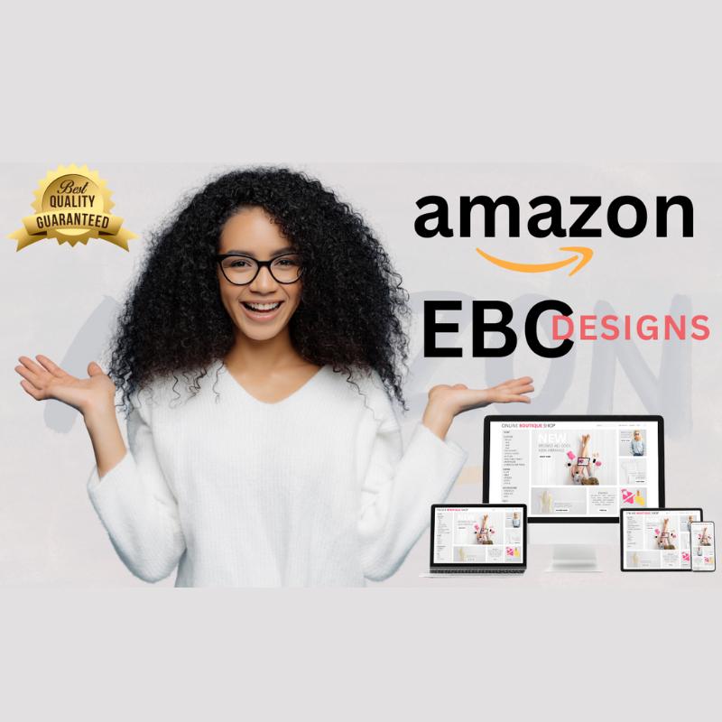 I will design Amazon EBC (Enhanced Brand Content) A+ Content