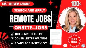 I will search and apply using reverse recruit, job hunting, job application, remote job