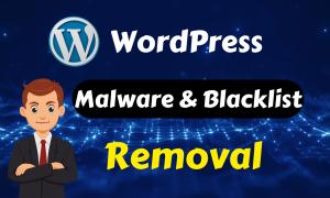 I will do ip or domain blacklist removal and remove wordpress malware with security