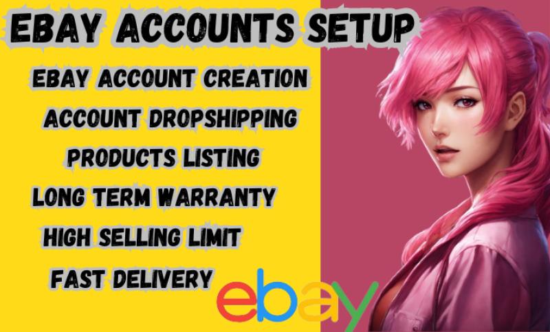 I Will Create eBay Stealth Seller Accounts, eBay Shop Setup