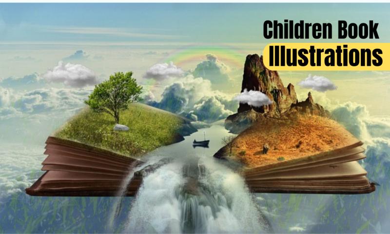 I will ghostwrite children ebook, kid story writer, ebook writing, illustration