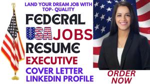 I will write federal resume, KSA response for military, veteran, government and USAJOBS