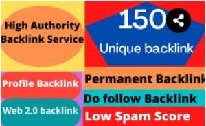 I will create profile and web 2 backlinks for website SEO