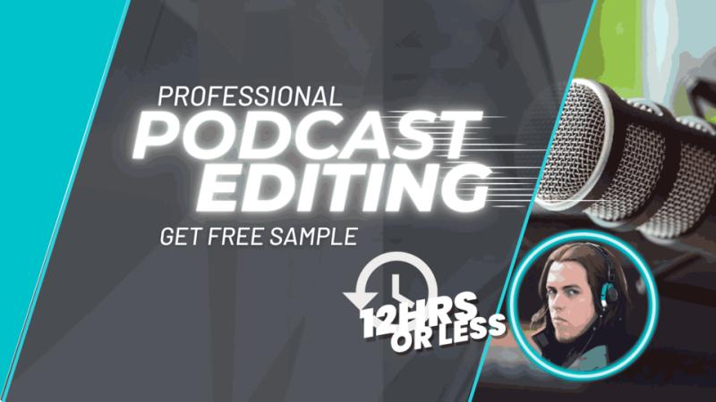 I will edit, clean and improve your podcast to make it sounds great