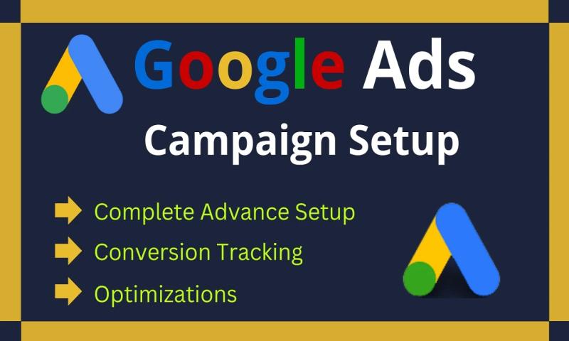 I will set up a Google PPC Ads Campaign and Conversion Tracking