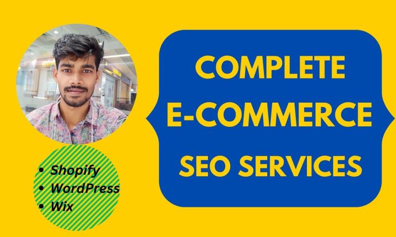 I will do the best ecommerce SEO service for Shopify and WordPress websites