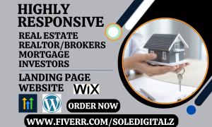 I will generate real estate cash buyers mortgage investors realtors Brokers leads