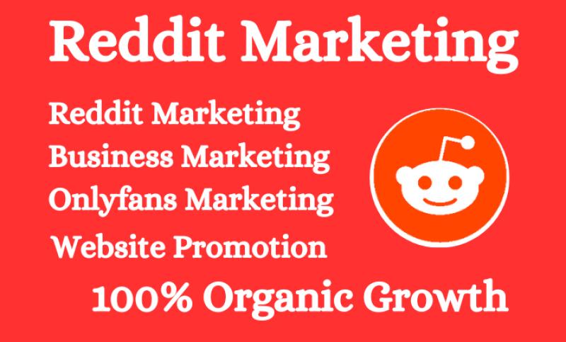 I will do reddit promotion to market business, website and ecommerce viral reddit ads