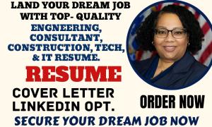 I will craft engineering resume, software, technical, IT, faang and civil resume
