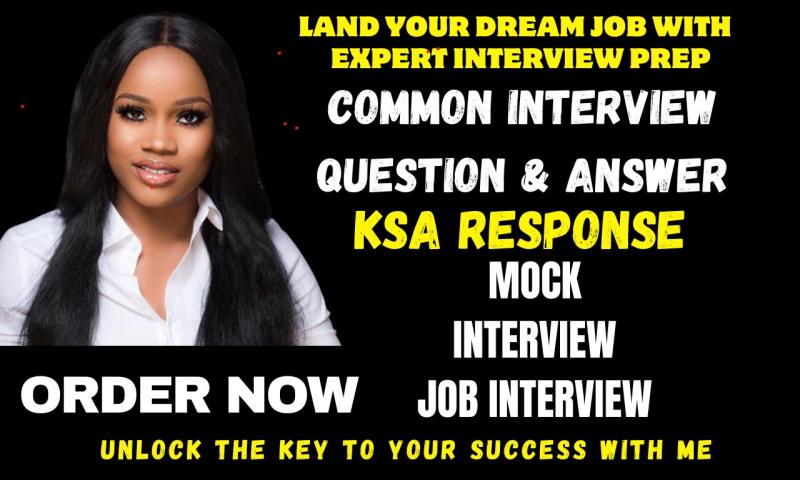 I will provide job and school mock interview prep, practice, coaching, and feedback