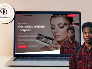 I will do a stunning beauty salon, cosmetic, fashion, spa website