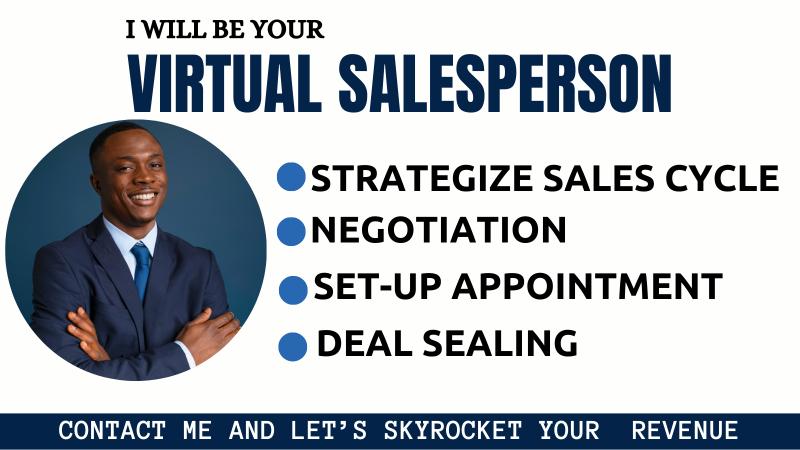 I will be your virtual salesperson