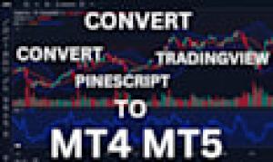 I will convert tradingview pinescript to mt4 and mt5