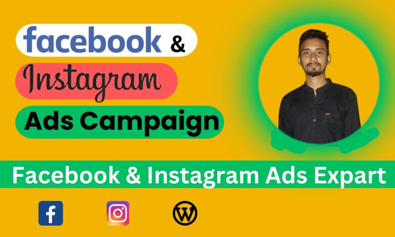 I will run laser targeted facebook ads, fb advertising, instagram ads, shopify fb ads