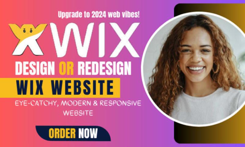 I will wix website redesign, wix website design, wix website redesign, wix redesign