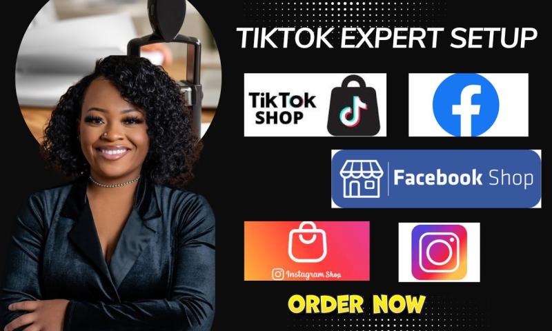 I will manage TikTok shop, Instagram shop for Wix website, Shopify sales, connect TikTok