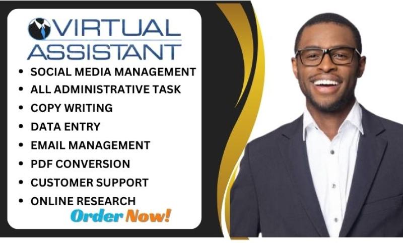 I will be your personal virtual assistant, social media manager and content creator