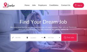 I will design job board agency recruitment website, staffing hiring consultancy website