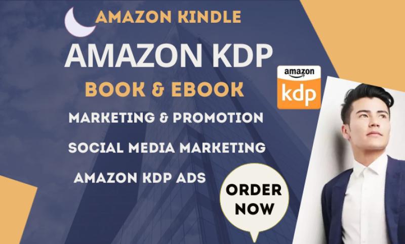 I will do ebook marketing, Amazon book promotion, Amazon Kindle book, children book