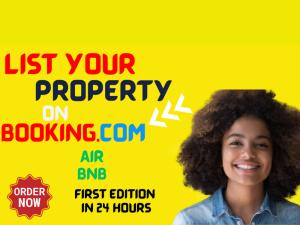 optimize your property listing on booking com, airbnb, airbnb promotion vrbo
