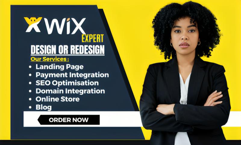 I will Wix website design, Wix website redesign, Wix ecommerce, Wix website redesign